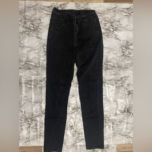 Black jeggings- Size M- never worn